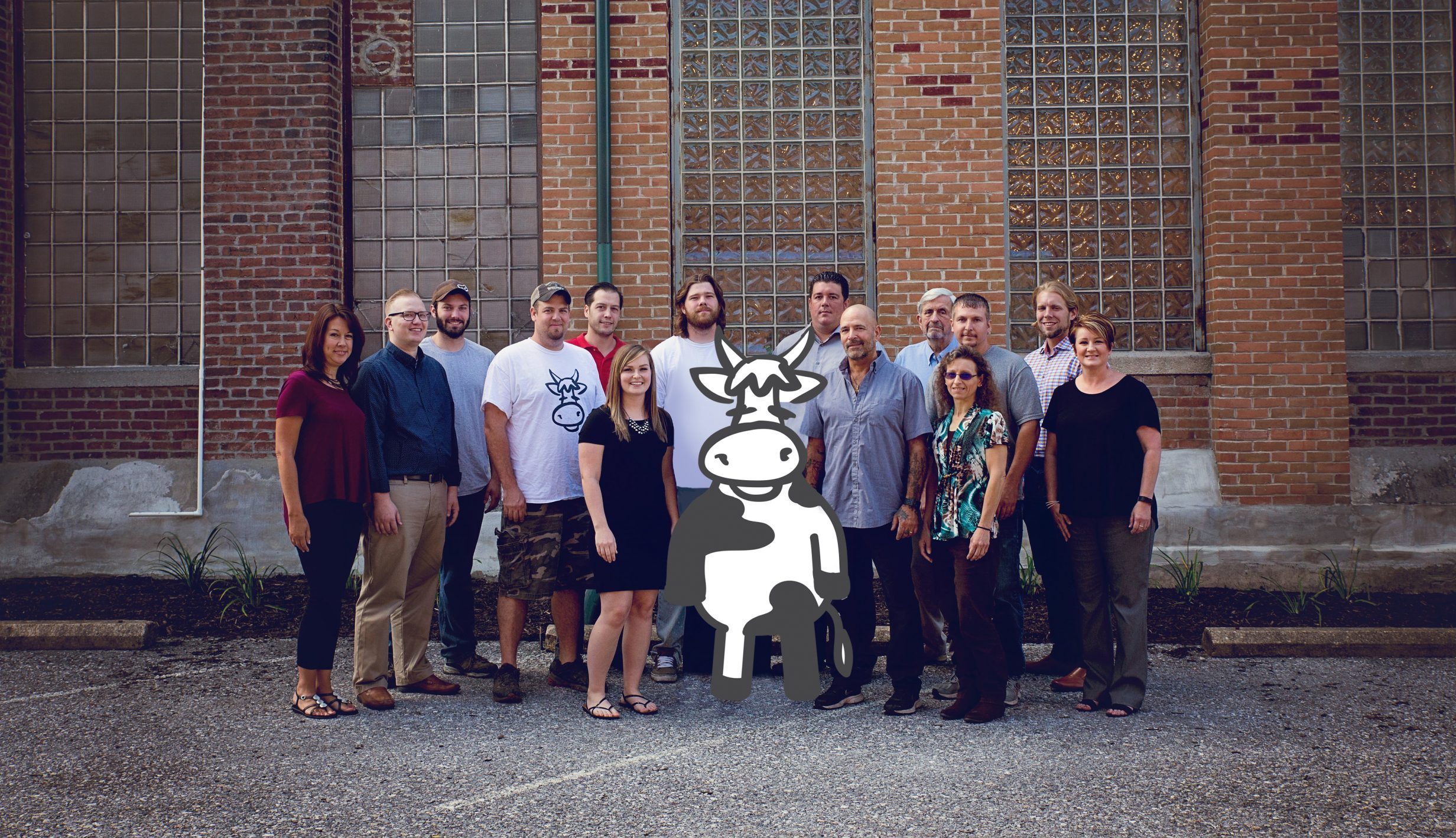 team photo of the staff at China Custom Component.